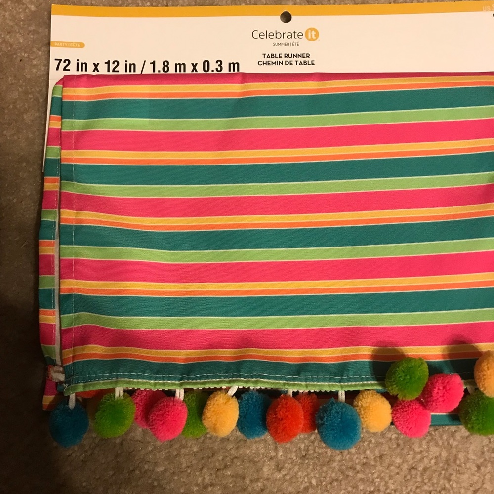 Fiesta Summer table runner